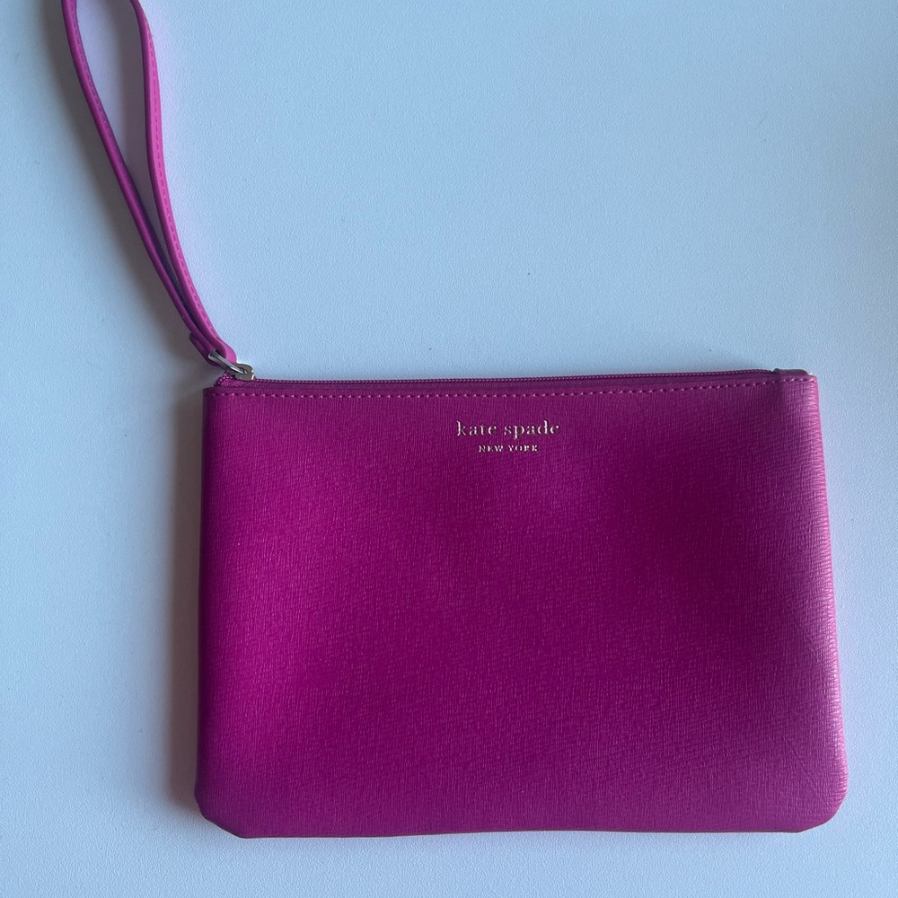 Kate Spade Fuchsia Wristlet Clutch